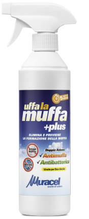 Uffa la Muffa Plus - Biocida per il trattamento sanitizzante delle superfici dalla presenza di muffe e crescite microbiologiche