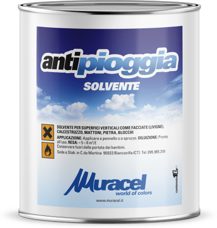 Antipioggia - Trattamento idrorepellente per facciate esposte alle intemperie Antipioggia - Trattamento idrorepellente per facciate esposte alle intemperie