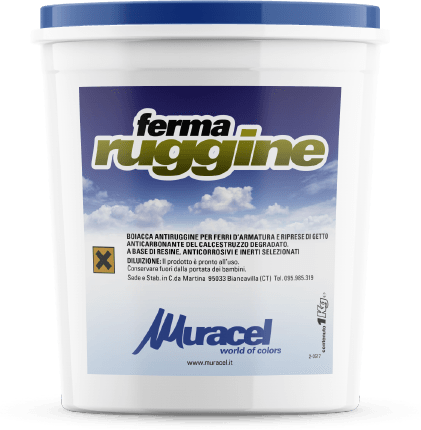 Ferma ruggine - Boiacca antiruggine per ferri d’armatura Ferma ruggine - Boiacca antiruggine per ferri d’armatura