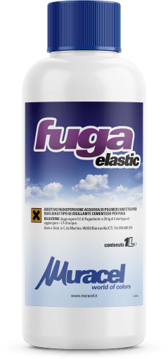 Fugaelastic - Additivo in dispersione acquosa di polimeri sintetici per qualsiasi tipo di sigillante cementizio per fuga
