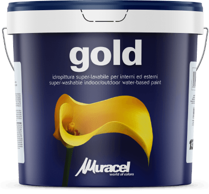 Gold - Pittura super-lavabile per interni ed esterni