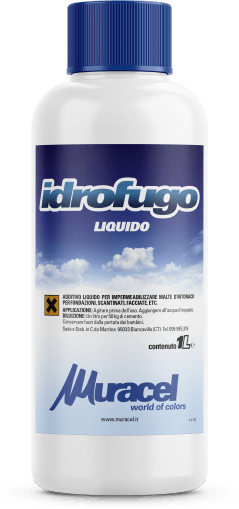 Idrofugo liquido - Additivo liquido per impermeabilizzare calcestruzzo e malte d’intonaco