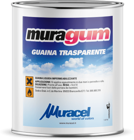 Muragum trasparente - Guaina liquida impermeabilizzante trasparente