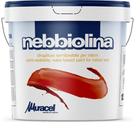 Nebbiolina - Idropittura semilavabile traspirante per interni Nebbiolina - Idropittura semilavabile traspirante per interni